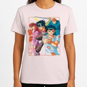 Crunchyroll Yu Yu Hakusho‎ Graphic Tee – Pink – Women